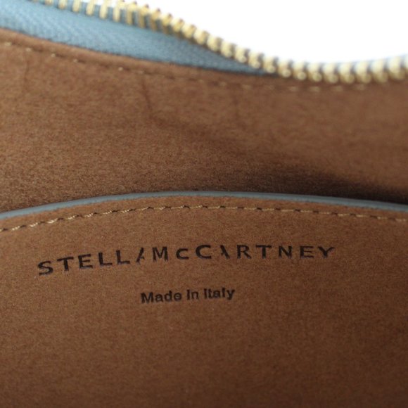 NEW STELLA MCCARTNEY Hobo Bag– Logo, Vegan Leather, Mint Green Shoulder Bag - Picture 8 of 16